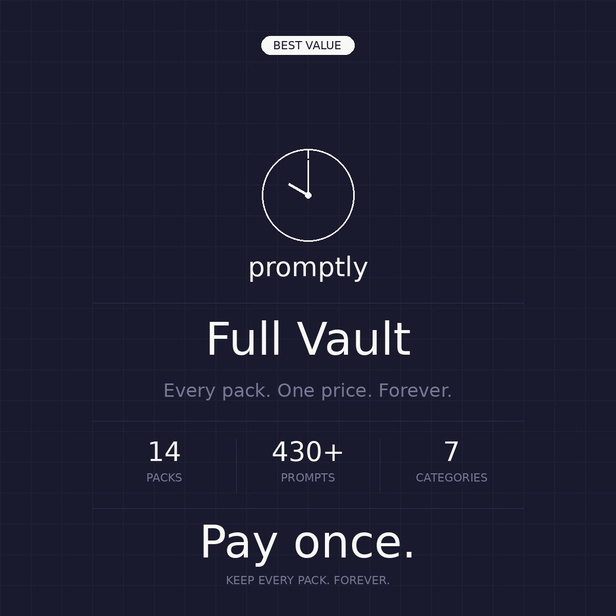 Full Vault Pack