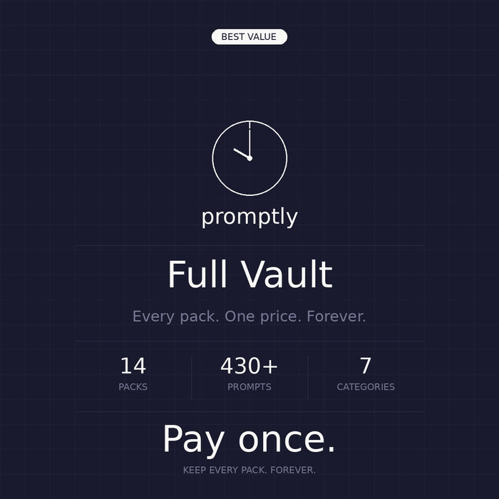 Full Vault Pack